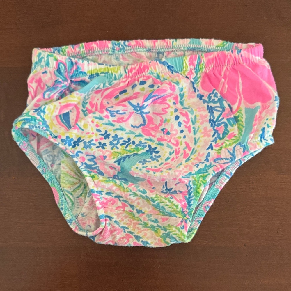 Lilly Pulitzer Baby Girls Sleeveless Dress with Bloomers - Picture 5 of 7